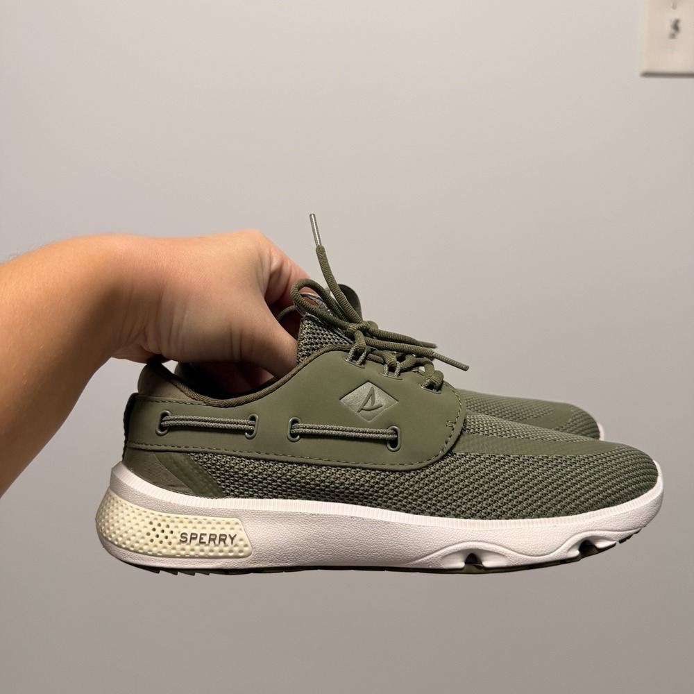 NEW Women's Watersport shoes SPERRY‎ 7 SEAS Size 6.5 Color Green